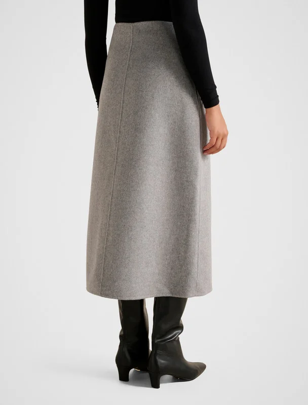 forever new  AMARA Felled Circle Midi Skirt for Women | Best Price UAE